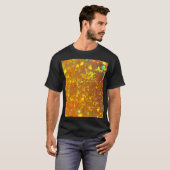De glanzende holografische opaal t-shirt (Voorkant volledig)
