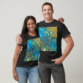 De glanzende holografische opaal t-shirt (Unisex)