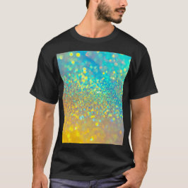 De glanzende holografische opaal t-shirt