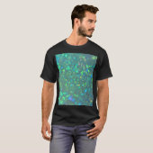 De glanzende holografische opaal t-shirt (Voorkant volledig)