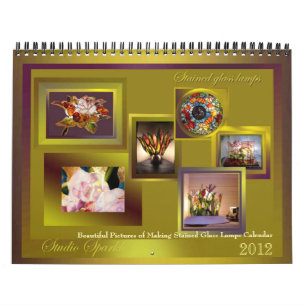 De Glas in lood Lampen Agenda 2012 uitmuntend Kalender