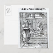 De glasmaker briefkaart (Voorkant / Achterkant)