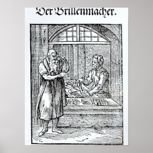 De glasmaker poster (Voorkant)