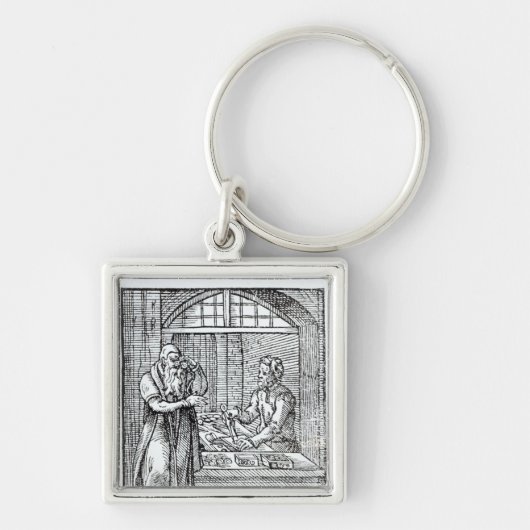 De glasmaker sleutelhanger (Voorkant)