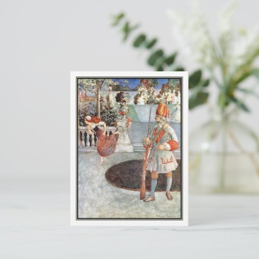 De glazen dipper van Millicent Sowerby Briefkaart (Staand voorkant)