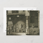 De glazen flessenmaker uit boekdelen II en Tr Briefkaart (Voorkant / Achterkant)