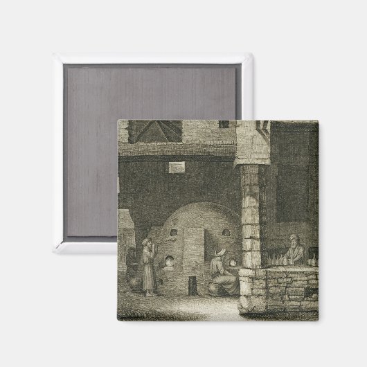 De glazen flessenmaker uit boekdelen II en Tr Magneet (Voorkant / Achterkant)