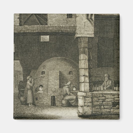 De glazen flessenmaker uit boekdelen II en Tr Magneet (Voorkant)