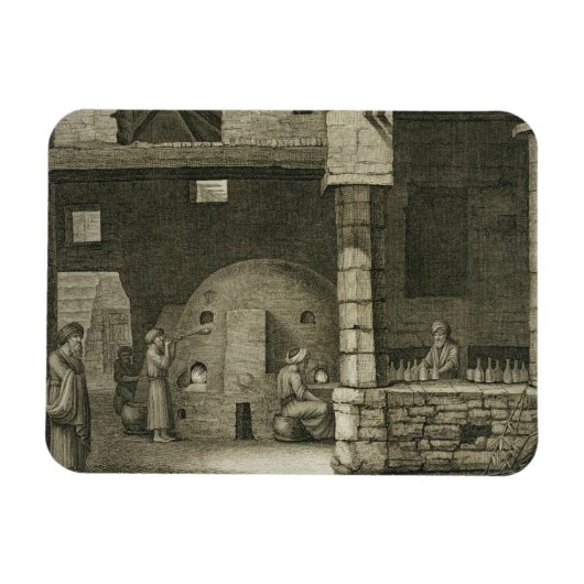 De glazen flessenmaker uit boekdelen II en Tr Magneet (Horizontaal)