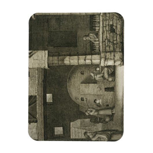 De glazen flessenmaker uit boekdelen II en Tr Magneet (Verticaal)