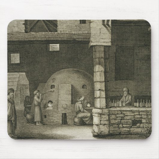 De glazen flessenmaker uit boekdelen II en Tr Muismat (Voorkant)