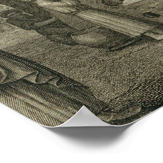 De glazen flessenmaker uit boekdelen II en Tr Poster (Hoek)