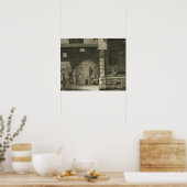 De glazen flessenmaker uit boekdelen II en Tr Poster (Keuken)