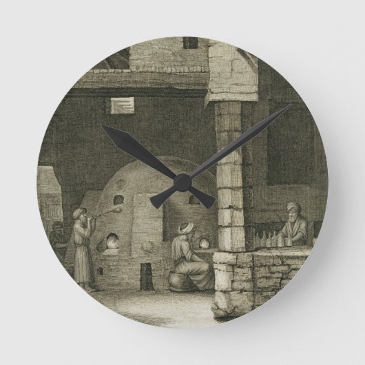 De glazen flessenmaker uit boekdelen II en Tr Ronde Klok (Voorkant)