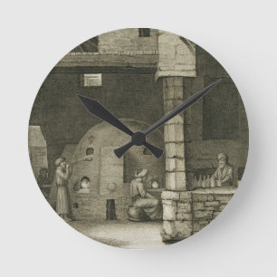 De glazen flessenmaker uit boekdelen II en Tr Ronde Klok