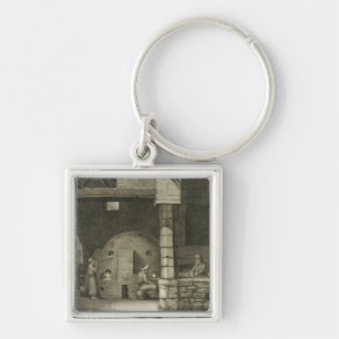 De glazen flessenmaker uit boekdelen II en Tr Sleutelhanger