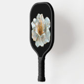 De glazen narcis pickleball paddle (Links)