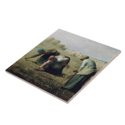 De Gleaners, Jean-Francois Millet Tegeltje (Zijkant)