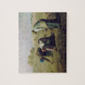 De Gleaners van Jean-François Millet Legpuzzel (Verticaal)