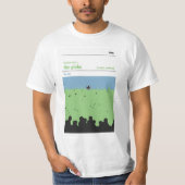 De Glebe, Brechin. Mannen T-shirt (Voorkant)