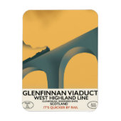 De Glenfinnan Viaduct Scotland. Magneet (Verticaal)