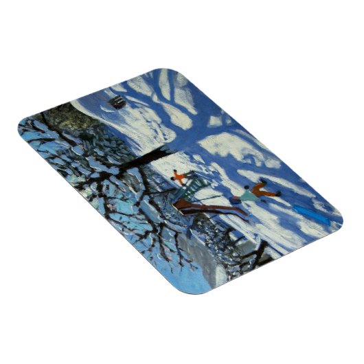 De glijbaan in de winter Bourg St. Moritz Magneet (Rechterzijde)