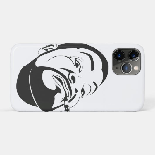 De glimlach van de Koksmann Case-Mate iPhone Case (Achterkant (horizontaal))