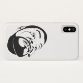 De glimlach van de Koksmann Case-Mate iPhone Case (Achterkant (horizontaal))