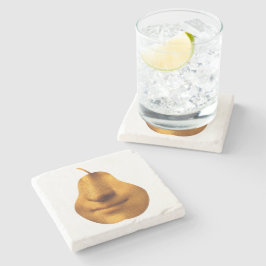 De glimlach van de Mona Lisa - Marmer Onderzetter