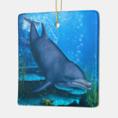 De glimlach van de oceaan keramisch ornament (Links)