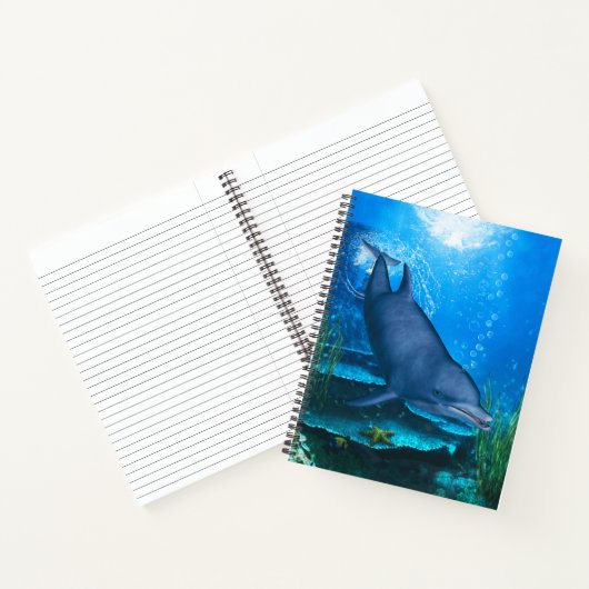 De glimlach van de oceaan notitieboek (Binnen)