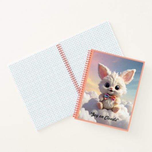 "De glimlach van de wolkenbewoners" Notitieboek (Binnen)