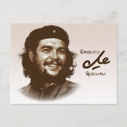 De Glimlach van Ernesto Che Guevara Briefkaart (Voorkant)