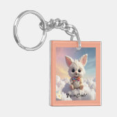 De glimlach van Skywhiskers Sleutelhanger (Voorkant Links)