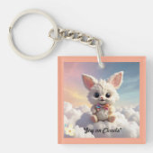 De glimlach van Skywhiskers Sleutelhanger (Voorkant)
