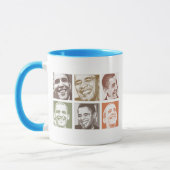 De Glimlachen van Obama van Barack Mok (Links)