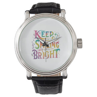 De glimlachende Bright Horloge