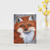 De glimlachende Kaart van de Nota van de Vos (Gele Bloem)