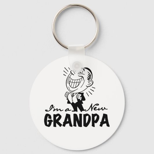 De glimlachende Nieuwe T-shirts en de Giften van Sleutelhanger (Voorkant)