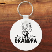 De glimlachende Nieuwe T-shirts en de Giften van Sleutelhanger (Voorkant)