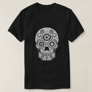 De glimlachende Schedel van de Suiker T-shirt