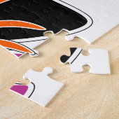 De glimlachende zondebok puzzel (Zijkant)