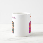 De glimlachende zonnetwerper magische mok (Center)