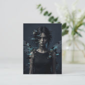 De Glitch Fee  Briefkaart (Staand voorkant)