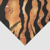 De Glitter Tijger Serie Design #2 Tissuepapier (Detail)
