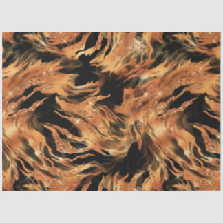 De Glitter Tijger Serie Design #6 Tissuepapier