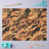 De Glitter Tijger Serie Design #9 Tissuepapier (Craft)