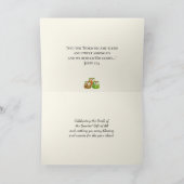 DE GLITZ AANGEVEN | Kerstmis Feestdagen Kaart (Binnen)