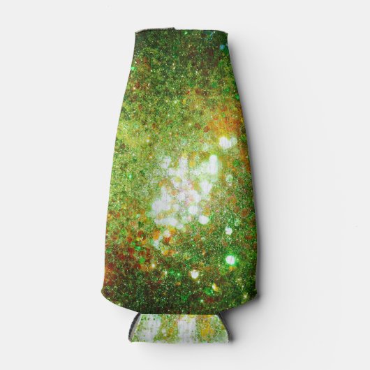 De Glitz Glitter geïsoleerde fleskoeler! Flesjeskoeler (Voorkant)