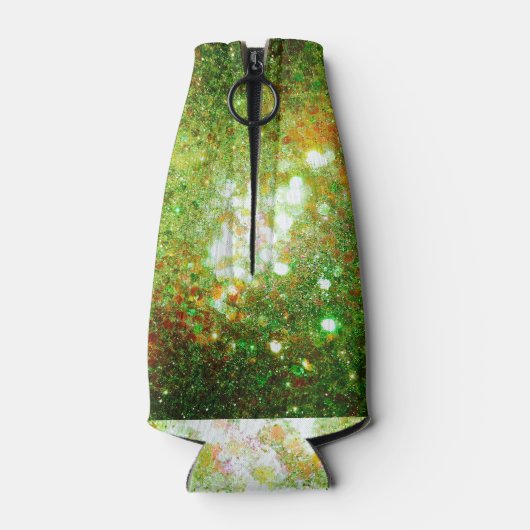 De Glitz Glitter geïsoleerde fleskoeler! Flesjeskoeler (Achterkant)